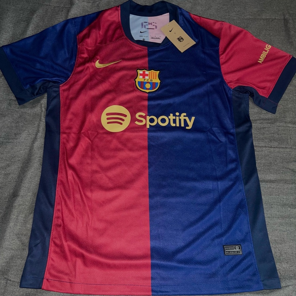 FC Barcelona Pedri 8 2024/2025 Stadium Home Jersey